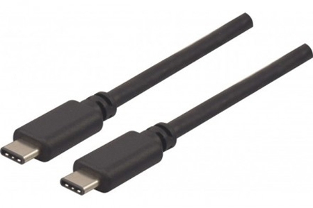 USB 3.1 Gen2 C/C cord Black- 1 m