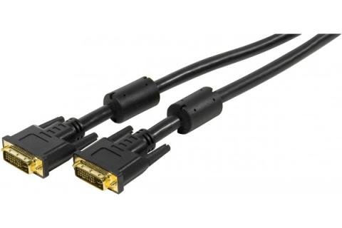 DVI-I Dual Link cord 24+5 male/ male- 10m