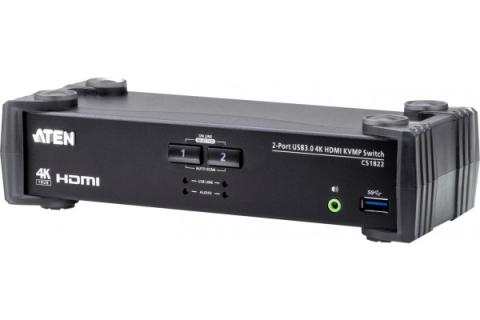 ATEN CS1822 2-Port USB3.0 4K HDMI KVMP Switch