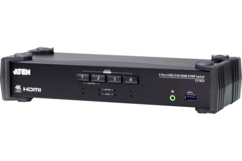 ATEN CS1824 4-Port USB3.0 4K HDMI KVMP Switch