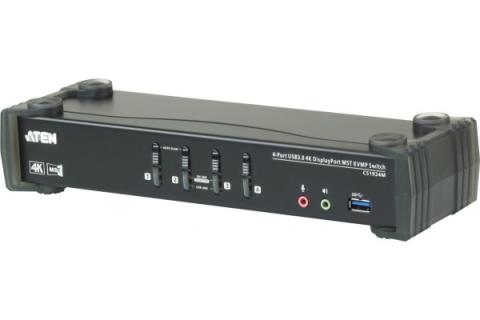 Aten CS1924M switch kvm dp+hdmi/usb/audio - 4 ports