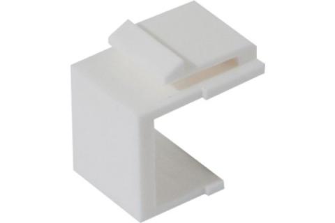 Blank keystone adapter - White - set of 10 pcs