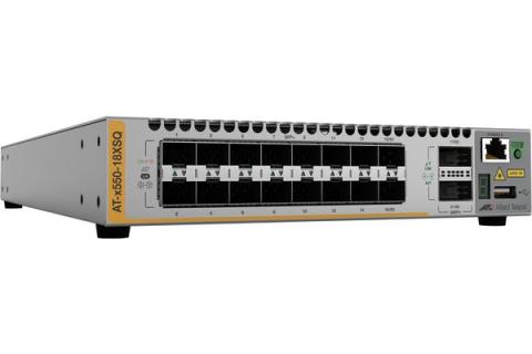 16x SFP+/SFP, 2x QSFP+, L3 10G Intelligent Switch, 10G/40G Stacking, EU Power Co