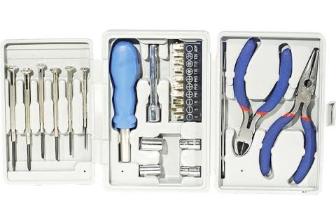 Tool kit with 25 pieces