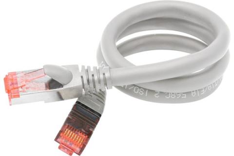 Ultra Flex Cat6A Patch cable U/FTP PVC Grey - 2m