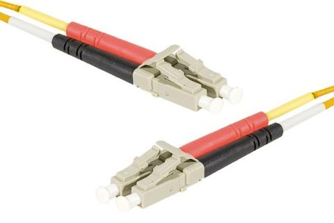 LC-UPC/LC-UPC duplex HD multi OM1 62,5/125 Fiber patch cable orange - 2 m