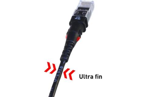 THINPATCH Cat6A RJ45 Patch cable U/UTP thin - 1.5 m