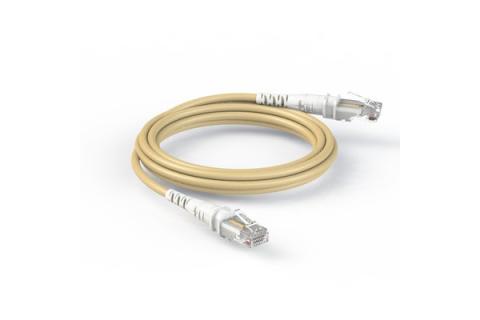 THEPATCHCORD Cat6A RJ45 Patch cable U/UTP beige - 0.6m