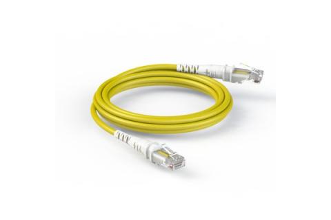 THEPATCHCORD Cat6A RJ45 Patch cable U/UTP yellow - 9.7m