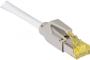 RJ45 Patch on Cat7 cable S/FTP LSZH snagless yellow - 7,5 m