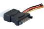 SATA to 2 x SATA + Molex power adapter cable- 30 cm