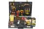 Fully-equipped tool case with 80 items