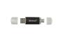 INTENSO Flash drive 3.2 Twist Line - 64 Gb Type-C and Type-A