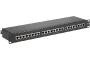 Patch Panel Category 6 STP 1U Equipped-24 ports
