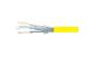 DEXLAN S/FTP cat.6 stranded-wire cable Yellow- 305 m