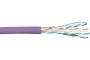 Dexlan u/utp CAT6 solid cable purple lszh cpr dca- 100M