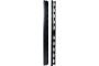 EKIVALAN Pair of vertical cable glands (L / R) 32U metal with door, black