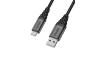 OtterBox Premium Cable USB A-C 1M - black