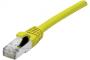 Cat5e RJ45 Patch cable F/UTP snagless yellow - 0,3 m