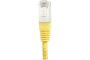 Cat6 RJ45 Patch cable F/UTP yellow - 0.3 m