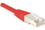 Cat6 RJ45 Patch cable F/UTP red - 0.15 m