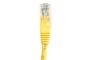 Cat5e RJ45 Patch cable U/UTP yellow - 1 m