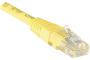 Cat6 RJ45 Patch cable U/UTP yellow - 15 m