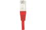 Cat6 RJ45 crossover Patch cable S/FTP red - 10 m