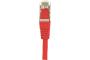 Cat6 RJ45 crossover Patch cable S/FTP red - 1 m