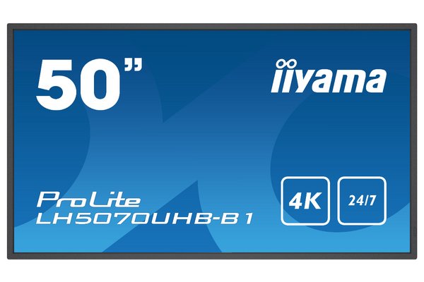 IIYAMA- Signage screen LH5070UHB-B1