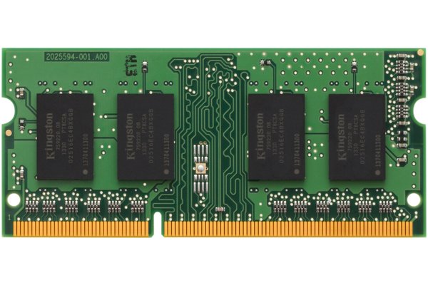 Mémoire KINGSTON SODIMM DDR3 1333MHz PC3-10600 2Go