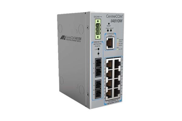 ALLIED AT-IA810M-80 switch Industriel Niv.2 8 ports 10/100 & 2p 100 FX SC