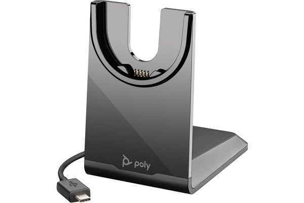 POLY VOYAGER FOCUS 2 USB-C-C,CHARGE STAND,WW +USB-C/A