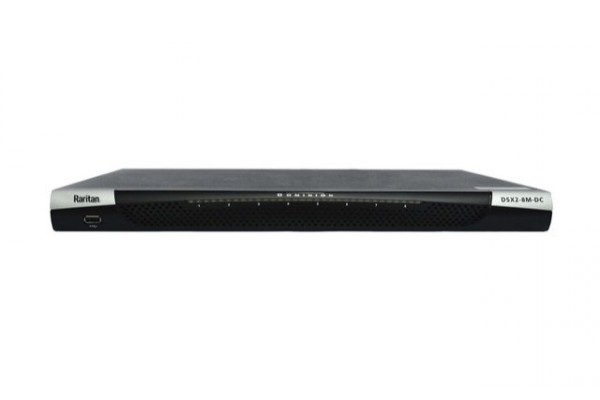 Console Serveur série 8 p.  with dual-Power DC/Gigabit + modem Interne