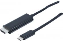 Cordon USB 3.2 Type-C vers HDMI 2.0 4K@60Hz - 1,80m