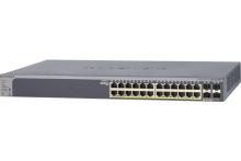 NETGEAR GS728TPP Switch Niv.2 24 ports Gigabit PoE+ 483W + 4SFP