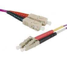 SC-UPC/LC-UPC duplex HD multi OM1 62,5/125 Fiber patch cable orange - 10 m