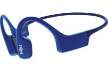 SHOKZ Casque MP3 à conduction osseuse étanche OpenSwim - Bluetooth - Bleu