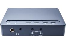 48KHz / 16bit USB 2.0 7.1-Channel Audio Box