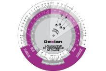 DEXLAN- Disk Calculator Depth Field for Cameras