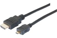 High Speed HDMI to micro HDMI cord with Ethernet- 1 m