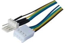 Power extension cable for fan with 4 pins- 45 cm