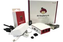 Kit de démarrage officiel Raspberry Pi 3 B+ avec carte NOOBS
