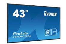 IIYAMA- Afficheur professionnel 43   LE4341S-B2