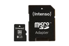 INTENSO MicroSDHC card Class 4 - 8 Gb