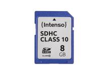 INTENSO SDHC card Class 10 - 8 Gb