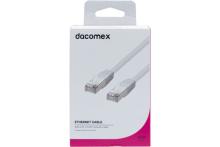 DACOMEX RJ45 CAT. 6 F/UTP network cable white - 0.5 m