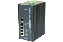 IGS-504HPT 5-Port gigabit switch with 4-Port 802.3AT poe+