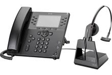 POLY Voyager V4245-M Office Teams Casque 1 écout. TEL/GSM/USB-A