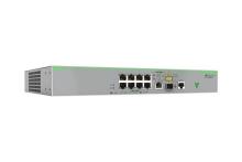 8 x 10/100T ports and 1 x combo ports (100/1000X SFP or 10/100/1000T Copper), Fi
